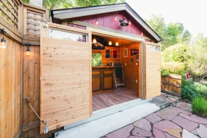 Garden Shed as a She Shed or man Cave - Creative Ideas for A Backyard Shed
