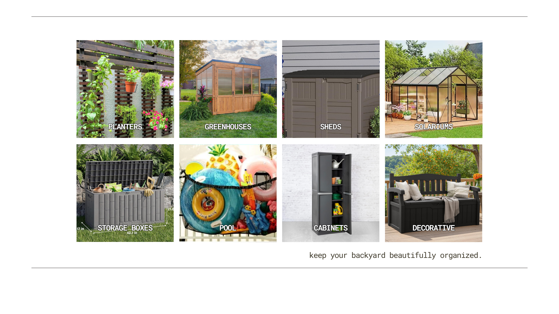Outdoor Storage Solutions