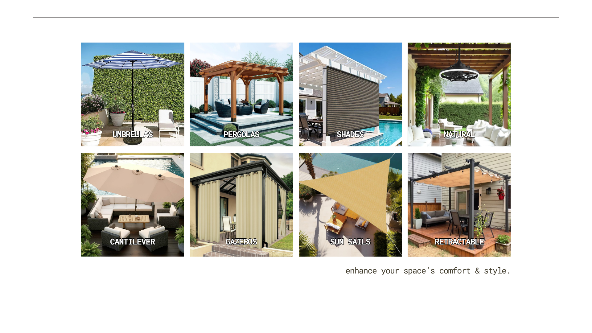 Easy Outdoor Shade Ideas
