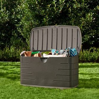 Rubbermaid Resin Weather Resistant Outdoor Storage Deck Box - Image 7